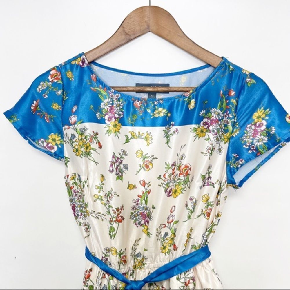 ModCloth Sunlit Reverie Floral Dress XS - Picture 6 of 12